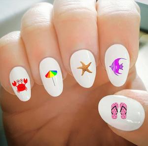 Nail Decals - Beach Holidays