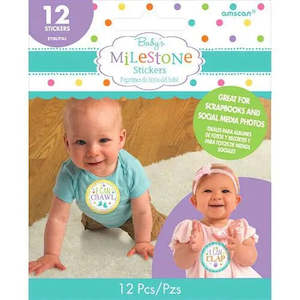 Baby Milestone Stickers