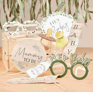 Baby Shower Photo Props - Botanical