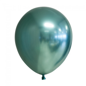 Amazing Platinum Balloons (12) - Green (11")