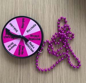 Bride To Be Accessories: Hen Party Dare Spinner Necklace