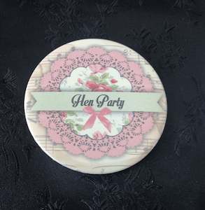 Bride Badge - Vintage Floral