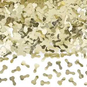 Hen Party Decorations: Willy Confetti (Gold)