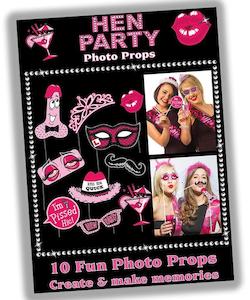 Photo Props - Hen Party