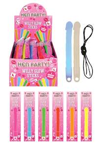 Hen Party Accessories: Willy Glow Stick - Pink