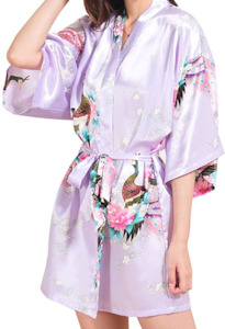 Kimono Robe - Light Purple