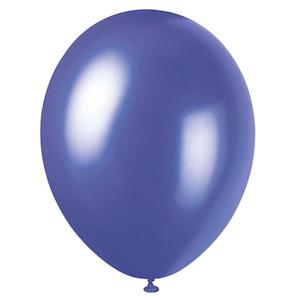 Pearlised Balloons (8) - Electric Purple (12")