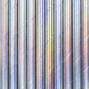 Paper Straws - Iridescent (10)