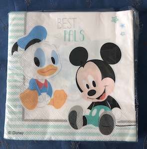 1st Birthdays: Infant Mickey Napkins (20)