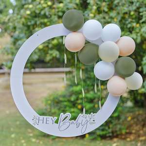 Botanical Baby Shower Photo Booth Frame