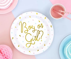 Boy or Girl Plates - Gender Reveal (6)