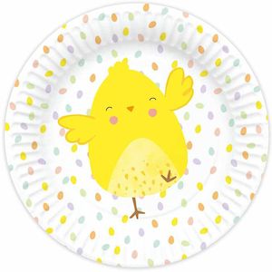 Easter Chick Plates (10)