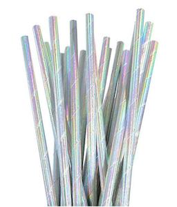 Paper Straws - Iridescent (24)