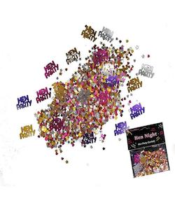 Hen Party Confetti - multicoloured