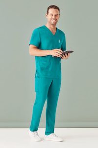 Mens Avery V-Neck Scrub Top