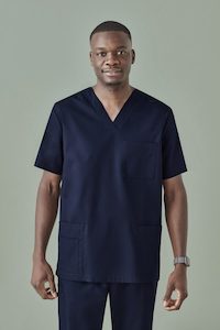 Mens Tokyo V-Neck Scrub Top