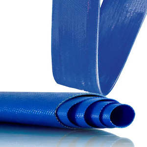 Blue PVC Medium Duty Layflat Hose