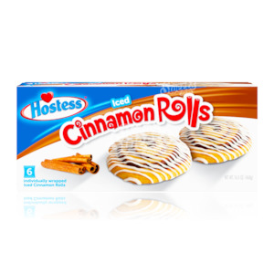 Hostess Iced Cinnamon Rolls