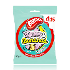 Sale: Barratt SHRIMPS & BANANAS 150g (UK MADE)