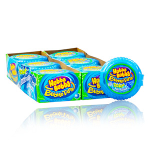 Hubba Bubba Tape Sour Blue Raspberry 12 Pack