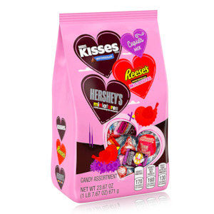 Hershey's & Reese's Cupid's Mix Assorted Chocolate XL Bag Limited…