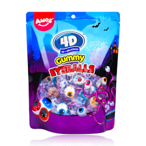 AMOS 4D Gummy Eyeball Candy 249g