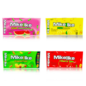 Mike & Ike Mini Boxes Assorted Flavours 24 x 22g Box