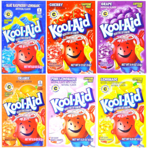 Kool-Aid Powder Satchets Assorted Flavours Single Sachets