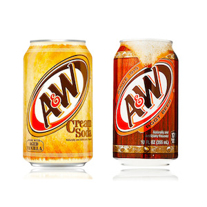 Drinks: A&W Drink Cans Assorted Flavours