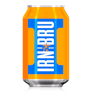 Drinks: Irn Bru Can