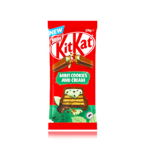 Nestle Kit Kat Mint Cookies and Cream 170g