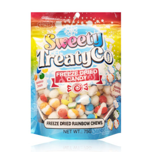 Sweety Treaty Co Freeze Dried Rainbow Chew 75g