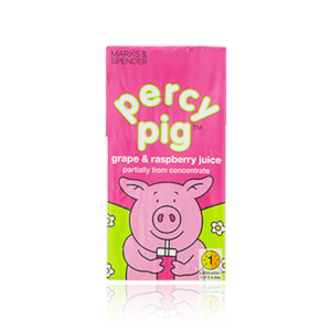 Percy Pig Grape & Raspberry Juice Box (BB:End 10/23)