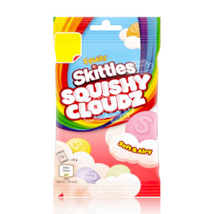 Skittles Squishy Cloudz Fruit 70g (UK Made)