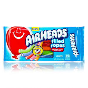 Airheads Filled Ropes 57g Peg Bag