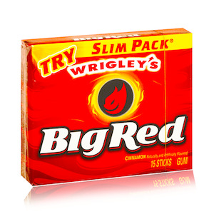 Wrigley's Big Red Chewing Gum Slim Pack