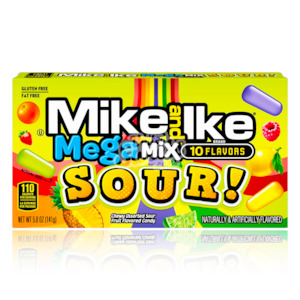 Theatre Box: Mike & Ike Mega Mix Sour Theatre Box 141g (BB: 04/2024)