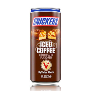 Victor Allen's Snickers Iced Coffee Latte 237ml Can