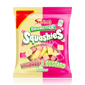 Swizzels Drumstick Rhubarb & Custard 120g (UK Made)