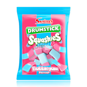 Swizzels Drumstick Squashies Bubblegum 120g (UK Made)