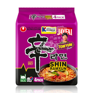 Nongshim Shin Ramyun Stir-Fry Tom Yum 520g 4PK