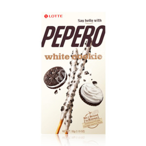 Made In Korea: Pepero White Cookie 32g (Made in Korea)