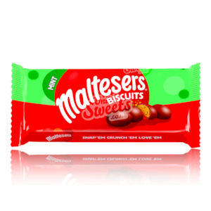 Maltesers Mint Biscuits 110g (UK MADE) (BB: 28/11/2024)