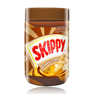 Skippy Chocolate Stripe Peanut Butter 500g