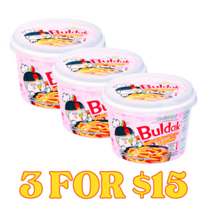 Buldak (Samyang) Hot Chicken Carbonara Topokki Cup 179g