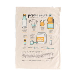 Parāoa Parai Tea Towel