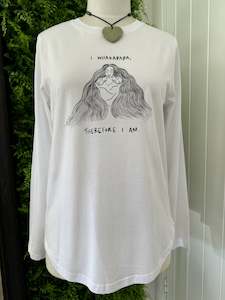 Maori Mermaid - "I Whakapapa therefore IAM" / Long Sleeve T-Shirt