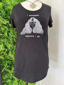 Maori Mermaid - "I Whakapapa therefore I AM" / Round Neck T-shirt