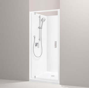 ENGLEFIELD VALENCIA ELITE ALCOVE PIVOT SHOWER 900MMx900MM - 4 COLOURS