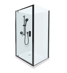 ENGLEFIELD VALENCIA ELITE SQUARE CORNER PIVOT SHOWER 1000MMx1000MM - 4 COLOURS